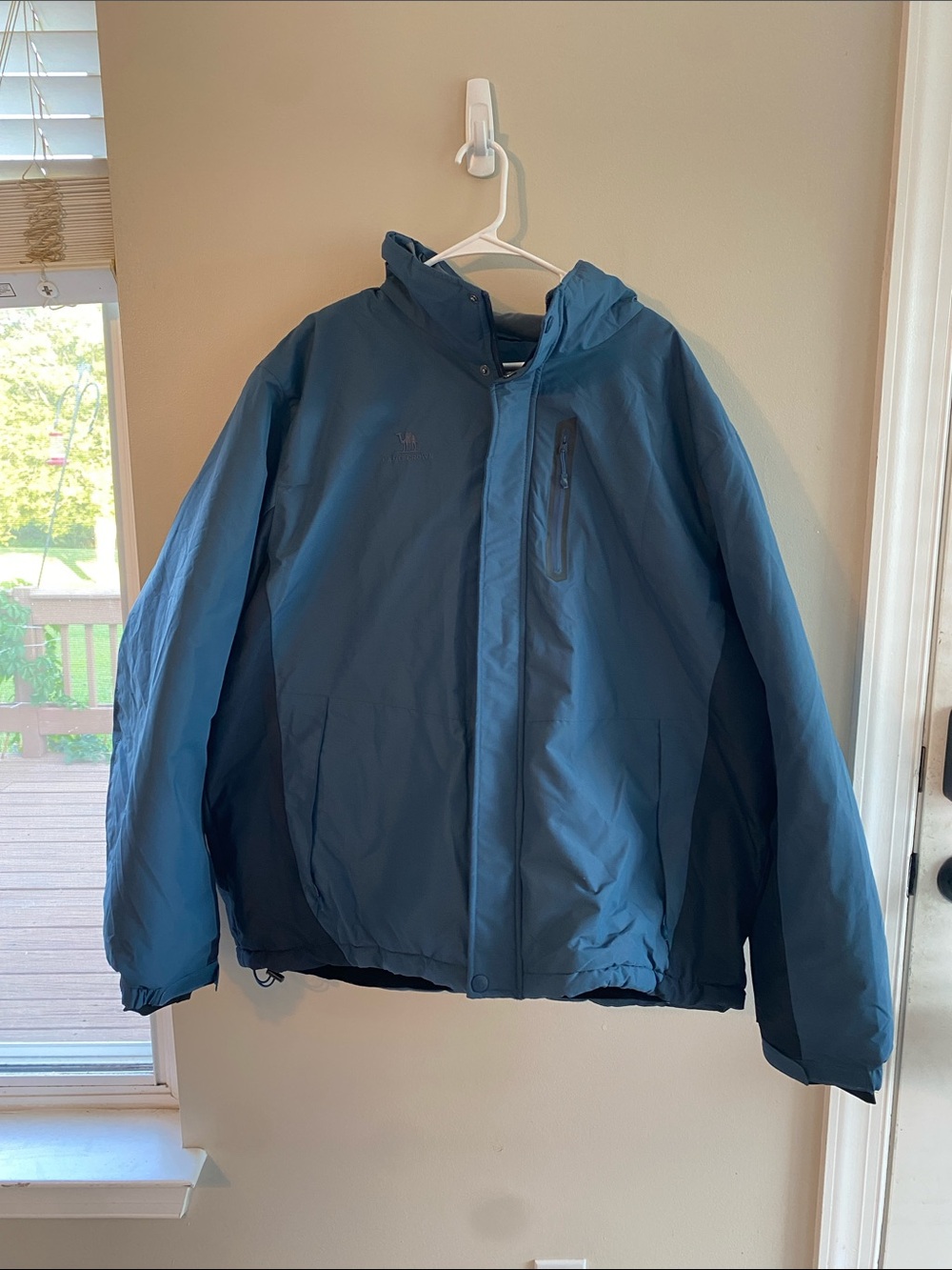 Camel crown winter coat